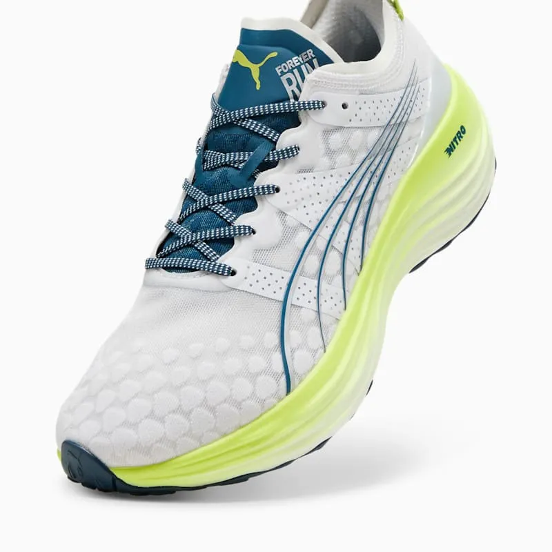 Puma ForeverRun Nitro “White Ocean Tropic Lime” (377757-19)