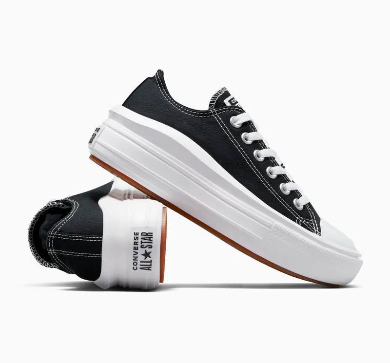 Converse Canvas Color Chuck Taylor All Star Move Black/White/White