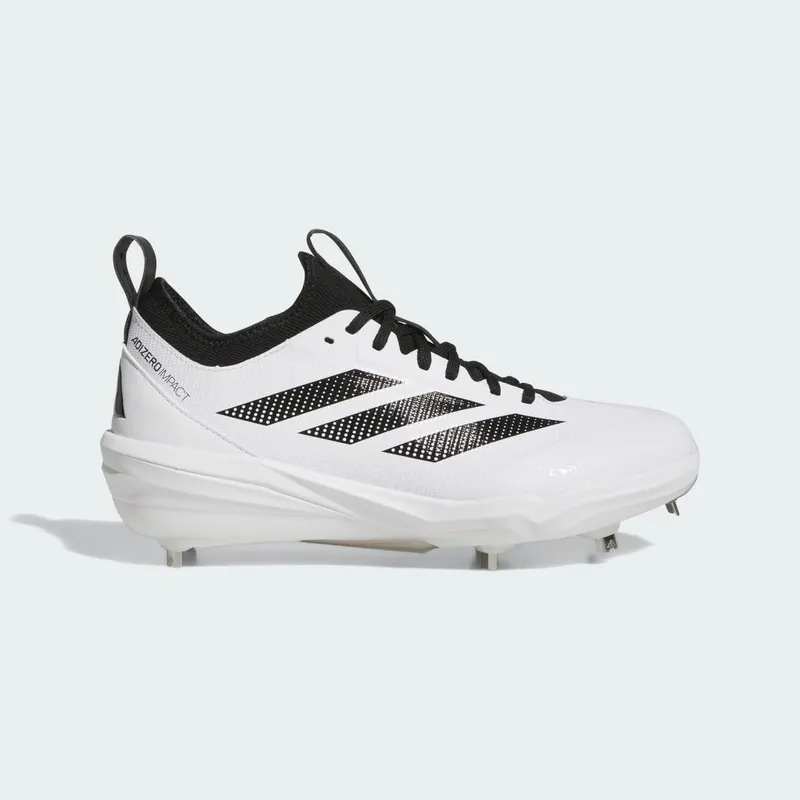 Adidas Adizero Impact 2.0 Noppenschoenen Cloud White / Core Black / Core Black (JH6732)