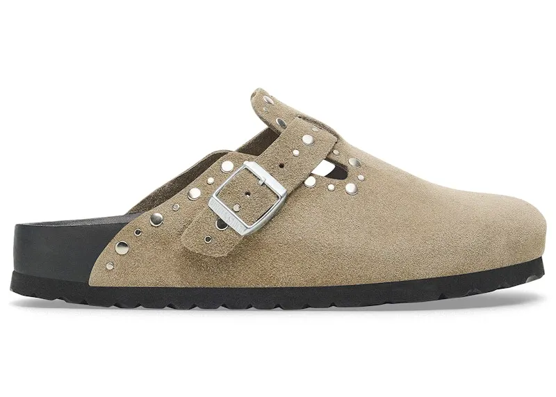Birkenstock Boston Rivets Suede Taupe (1027864)
