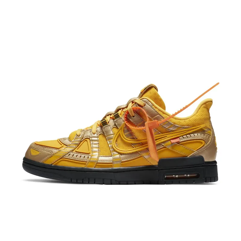 Nike Air Rubber Dunk Off-White University Gold University Gold/University Gold-Black (CU6015-700)