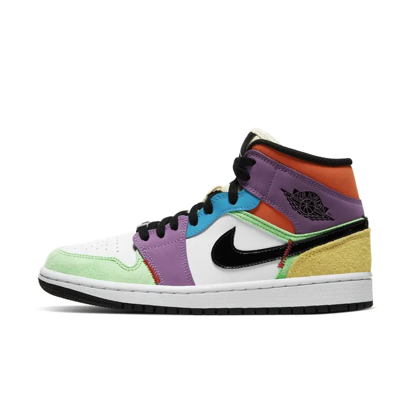 Air Jordan Women 1 Mid SE ‘Lightbulb’ (2020) (CW1140-100)