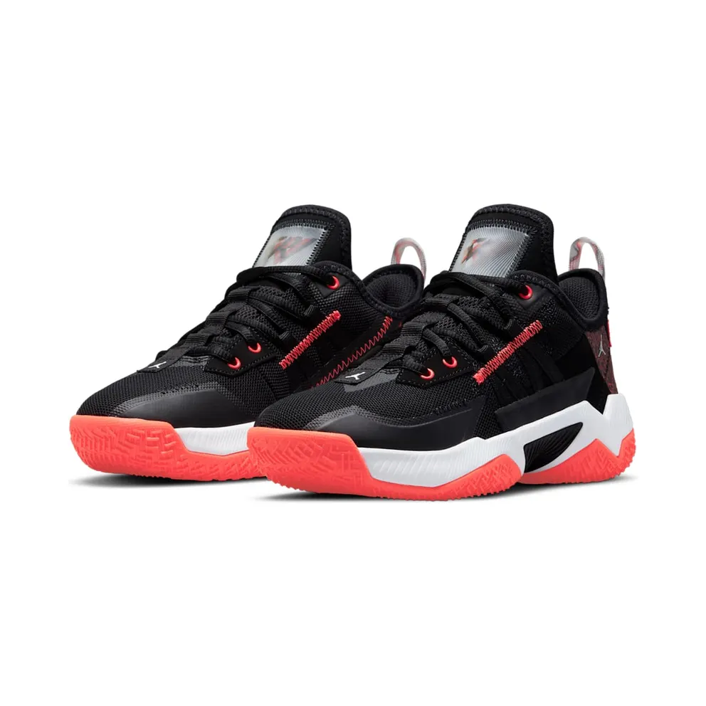Jordan One Take 2 GS “Black Bright Crimson” (CZ0840-006)