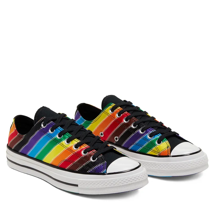 Converse Chuck Taylor All-Star 70s Ox Pride (2020) White/Black-Dark Roast (167756C)