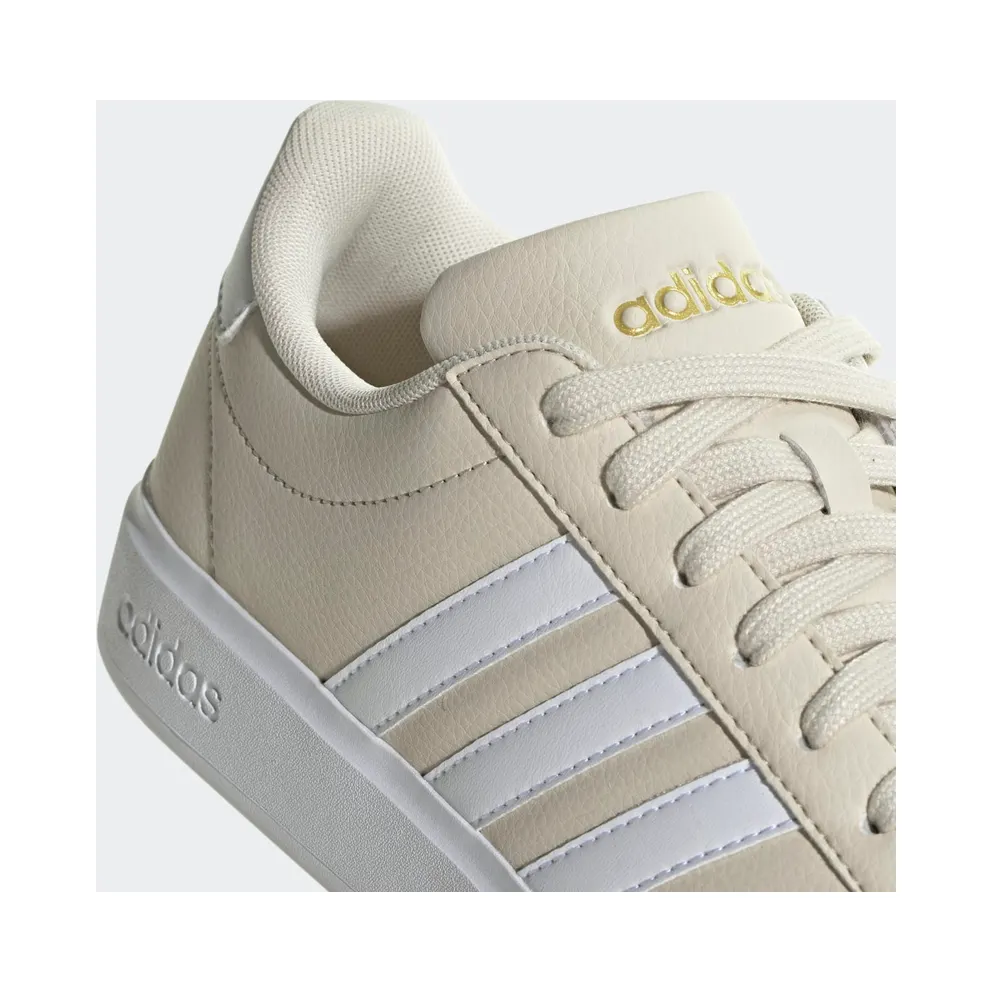 adidas Grand Court 2.0 Alumina Cloud White Gold Metallic (GW9217)