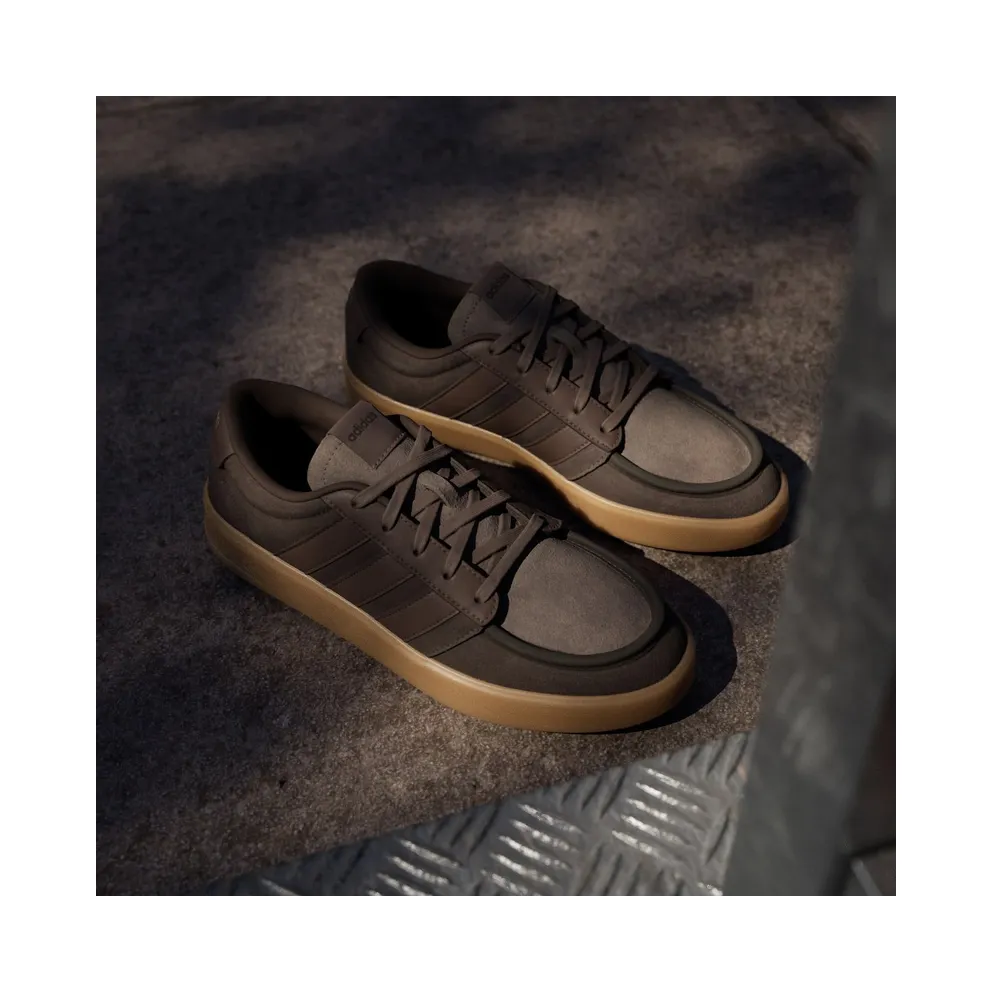 Adidas GRAND COURT 3.0 Shoes Dark Brown / Dark Brown / Earth Strata (KI7437)