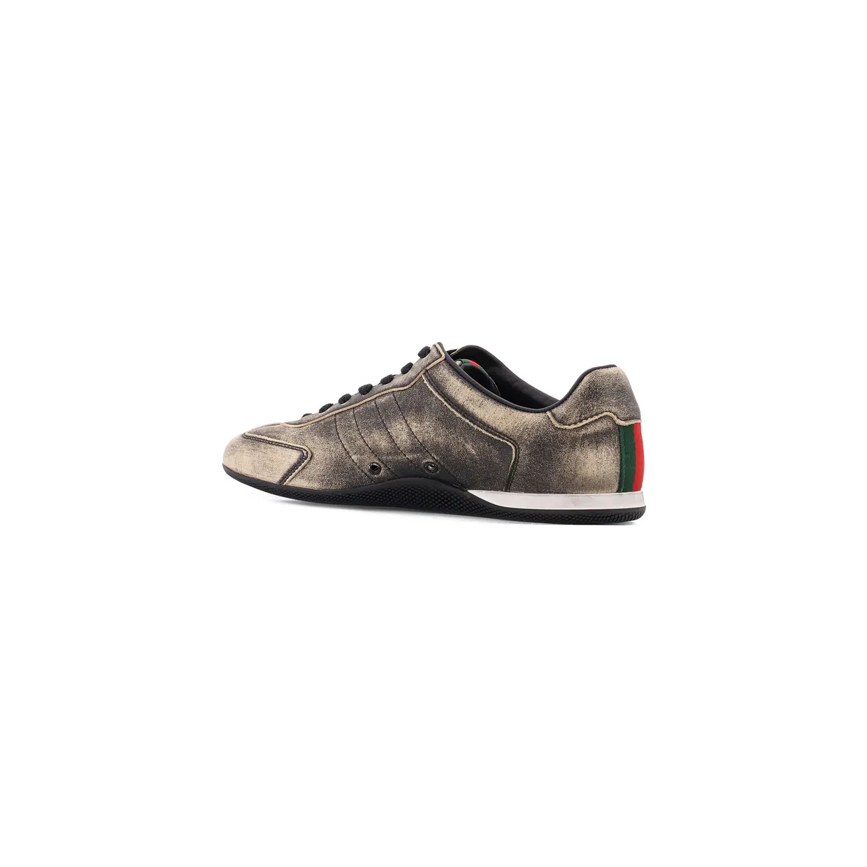 Gucci Distressed Web-stripe “Brown” (857016 AAF0E 1086) (3)