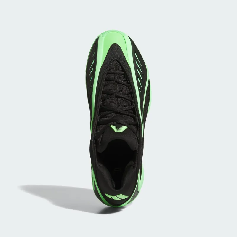 Adidas Anthony Edwards 2 Core Black / Lime Burst / Core Black (JR1572)