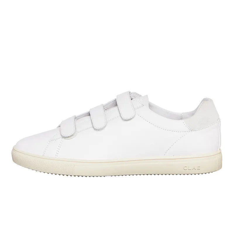 Clae Bradley V White Milled Leather (CL19CBV02-WML)