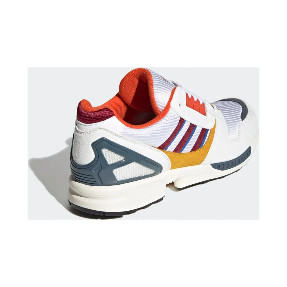 adidas ZX 8000 Cloud White / Collegiate Burgundy / Legacy Blue (FY9271)