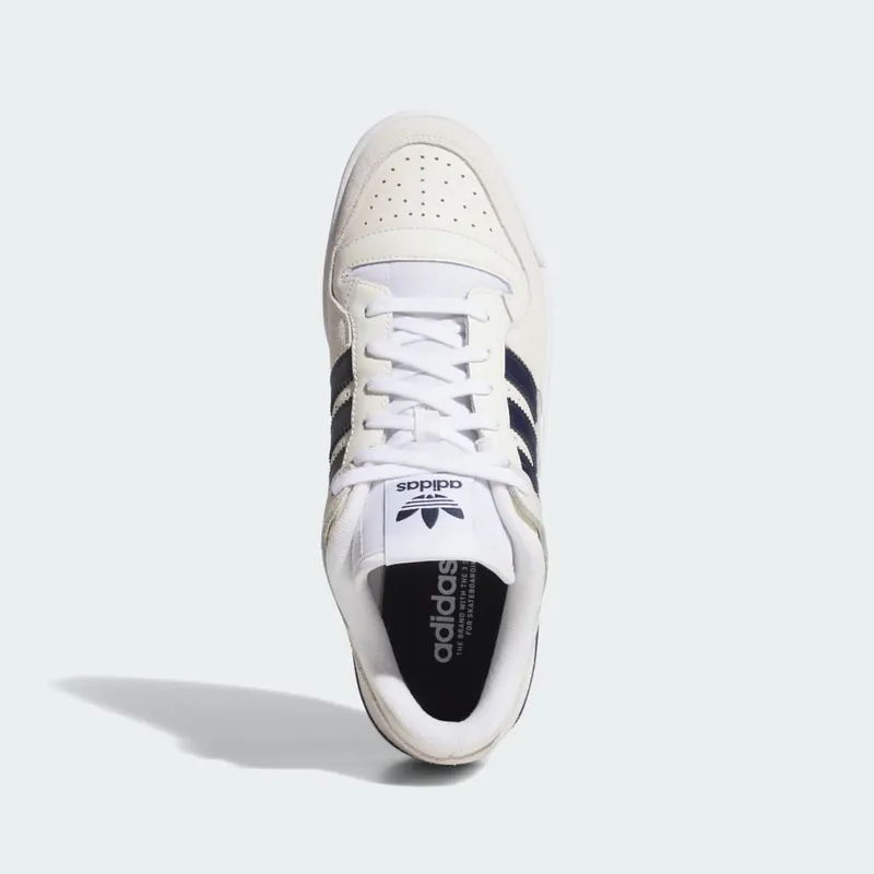 Adidas Forum Low Chalk White / Collegiate Navy / Cloud White (HQ9422)