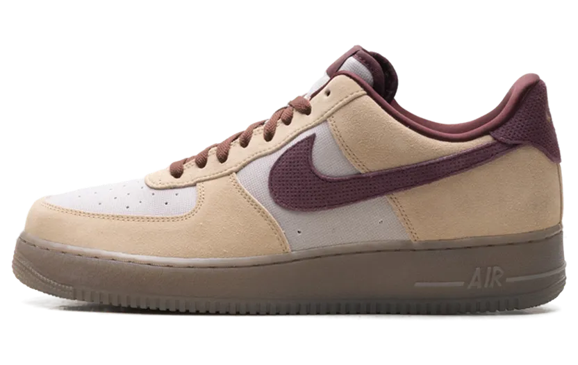 Nike Air Force 1 Low ’07 Premium “Linen Moon Particle Burgundy” (IQ3408-286)