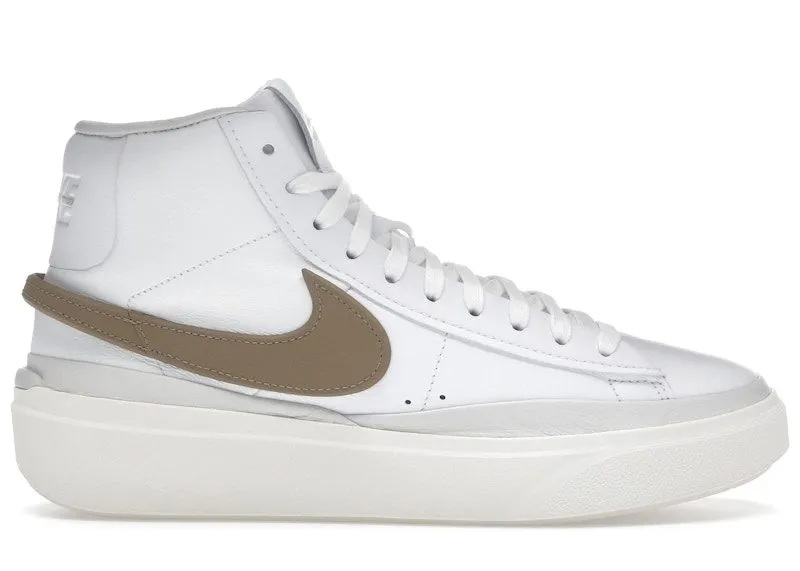 Nike Blazer Phantom Mid White Khaki (DX5800-102)