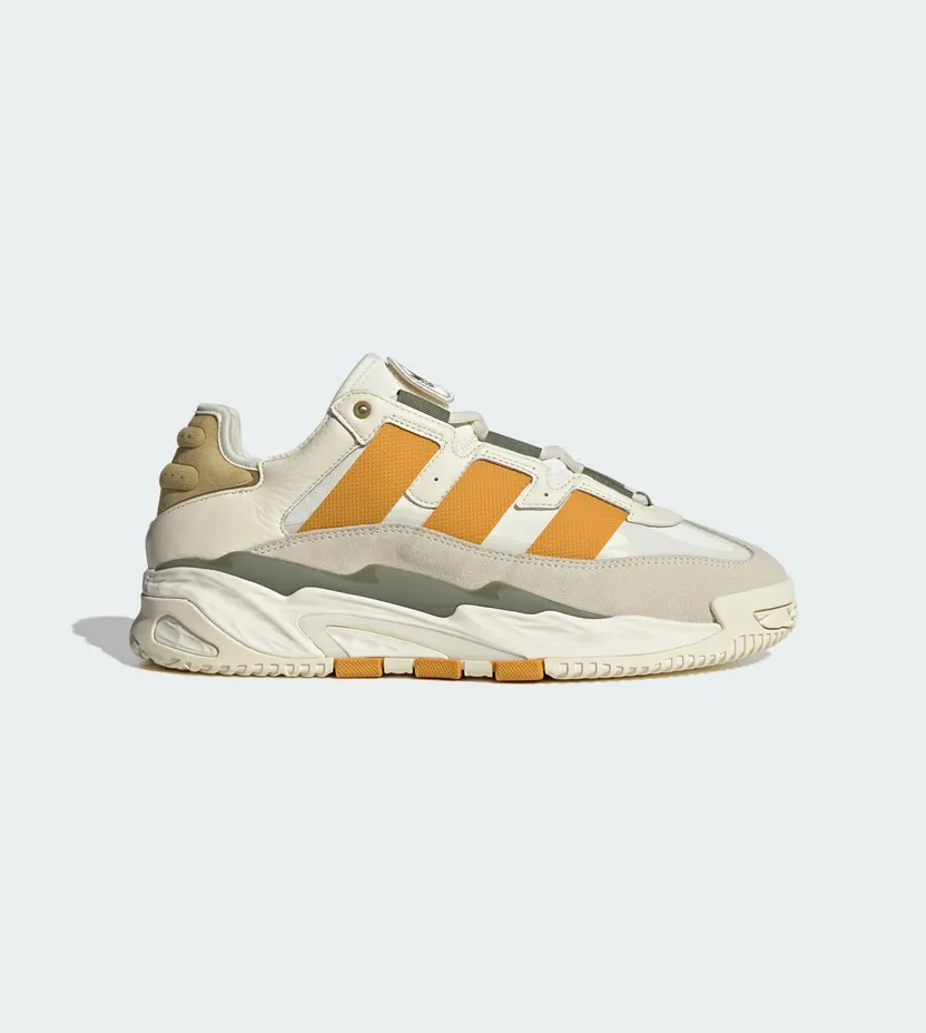 Adidas Niteball Shoes Off White / Preloved Yellow / Cream White (ID1121)