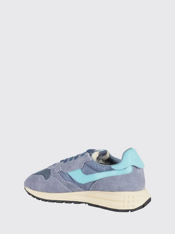 Autry Reelwind Suede And Nylon Blue (WWLMUT37)