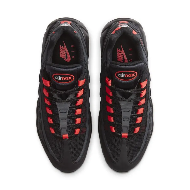 Nike Air Max 95 Black Laser Crimson Black/Anthracite-Laser Crimson (DA1513-001)