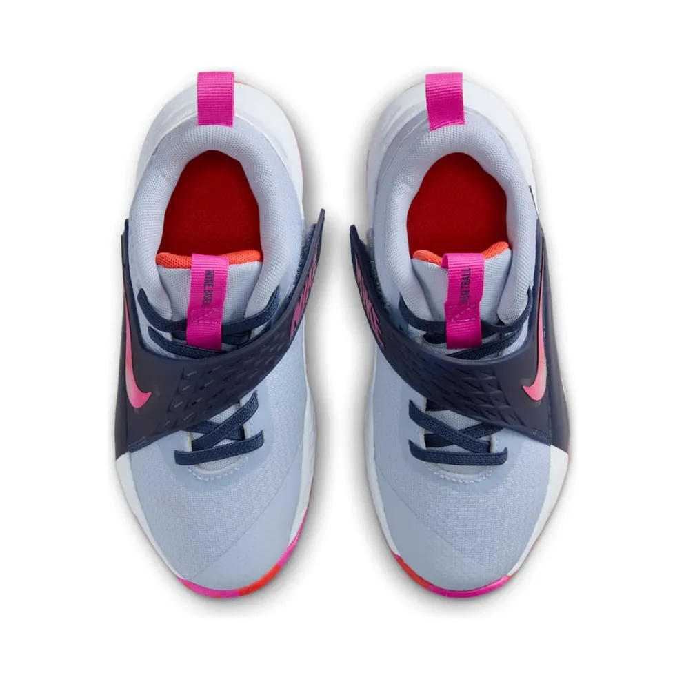 Nike Team Hustle D 12 Ghost / Midnight Navy / Picante Red (HF6280-005)