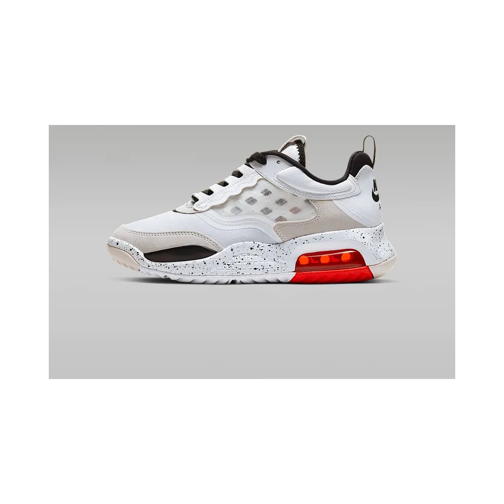 Jordan Air Max 200 White Challenge Red Black (GS) White/Challenge Red-Vast Grey-Black (CD5161-100)