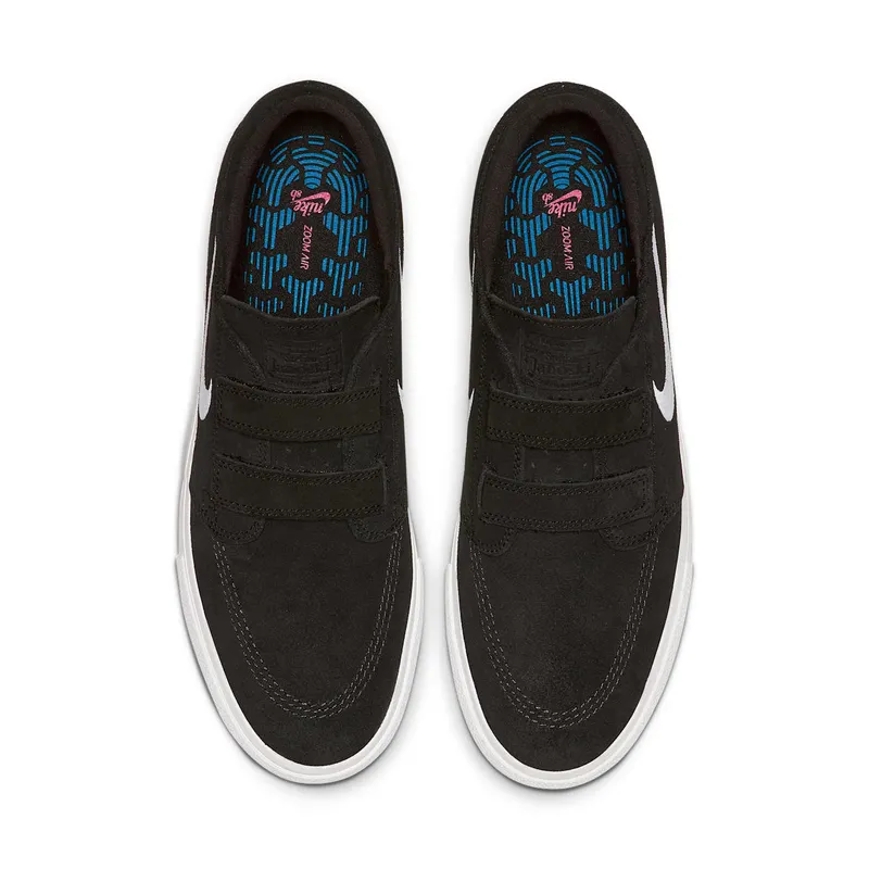 Nike SB Zoom Stefan Janoski AC RM Black Black Black Gum Light Brown White (AQ7934-001)