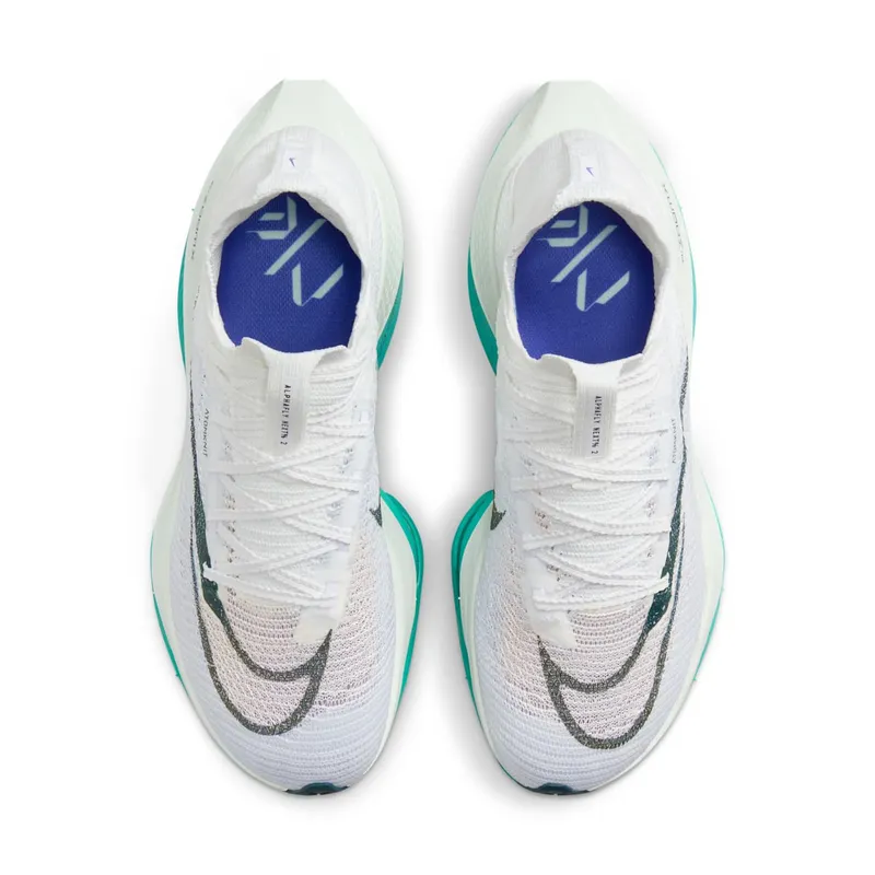 Nike Air Zoom Alphafly Next% 2 White Clear Jade (DN3559-100)