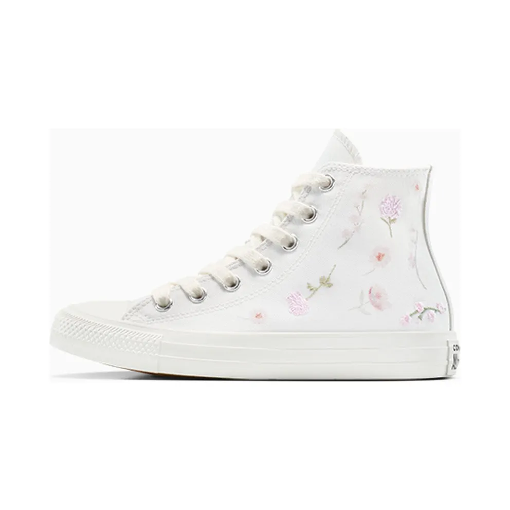 Converse Chuck Taylor All Star Embroidered Flowers Vintage White/Egret/Silver (A15481C)