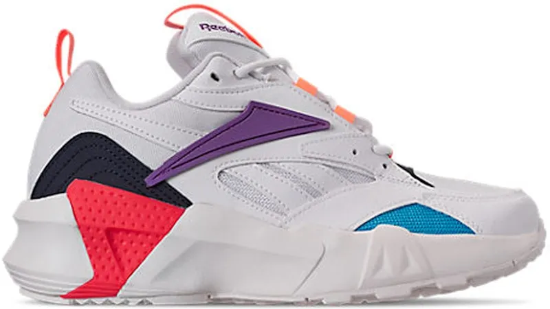 Reebok Aztrek Double White Grape Punch (W) White/Grape Punch-Teal Gem (Other Brands Other)