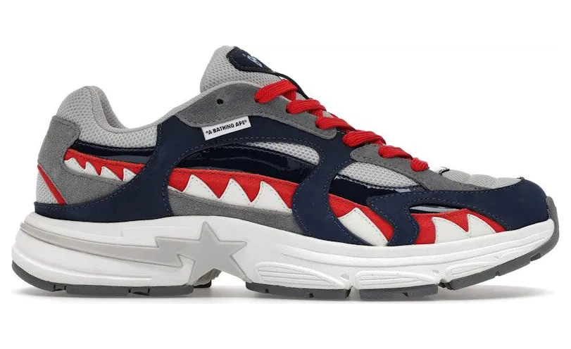 A Bathing Ape Shark Sta France (1FWK201302-NVY)