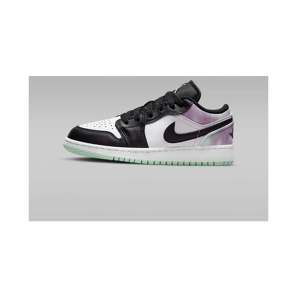 Air Jordan 1 Low Easter Pastel Tie-Dye (GS) (DQ2514-100)