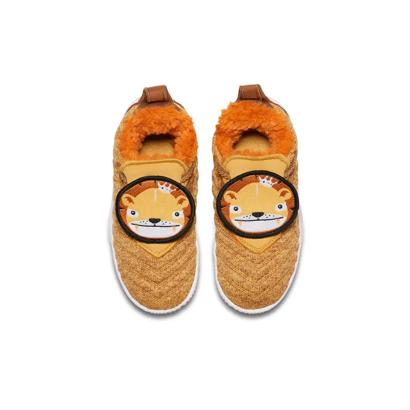 Nike LeBron 16 Little Big Cats (TD) Wheat Gold/Monarch-Light British Tan-Summit White (AT5709-700)