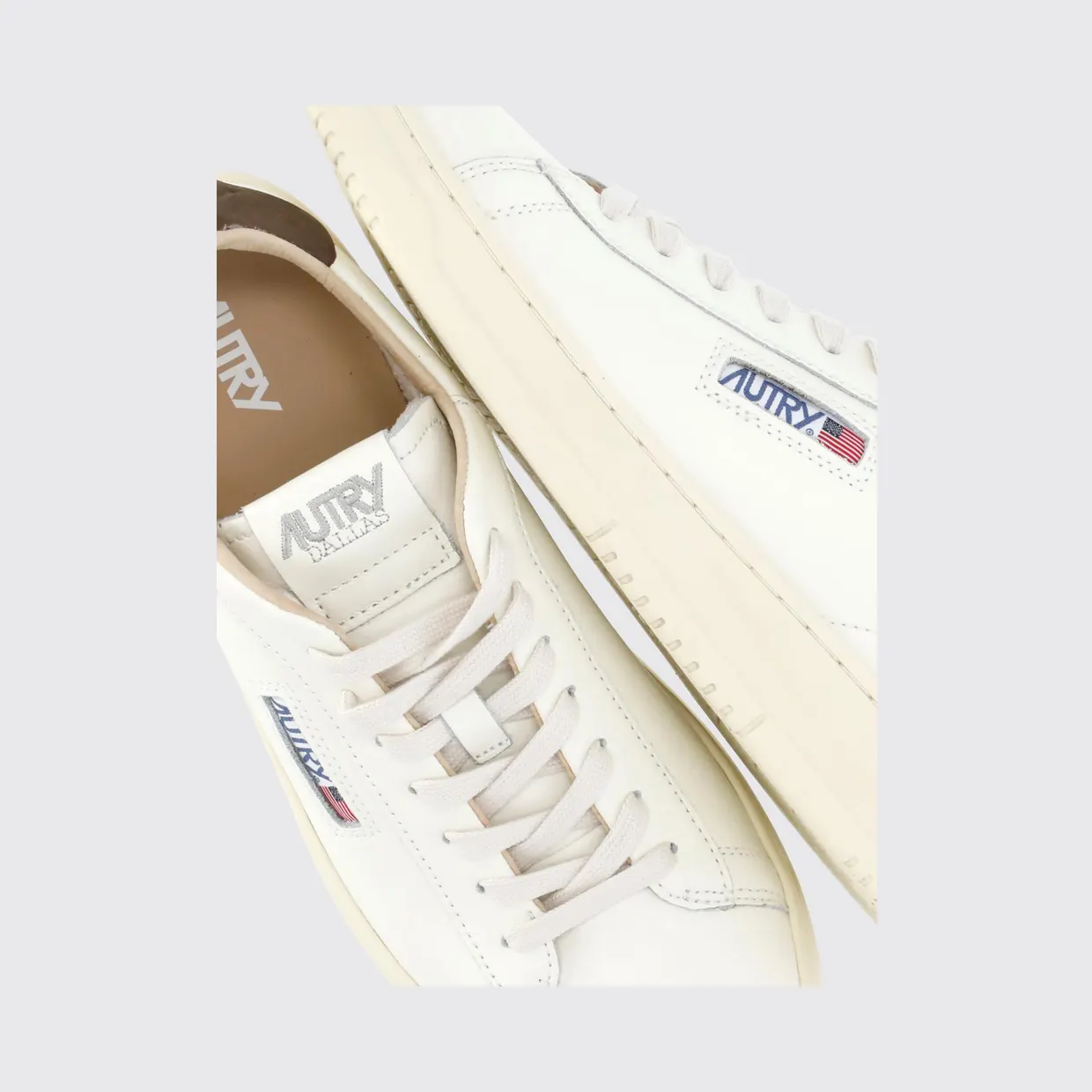 Autry Dallas Low Leather Sneakers White (ADLMMR22) (5)
