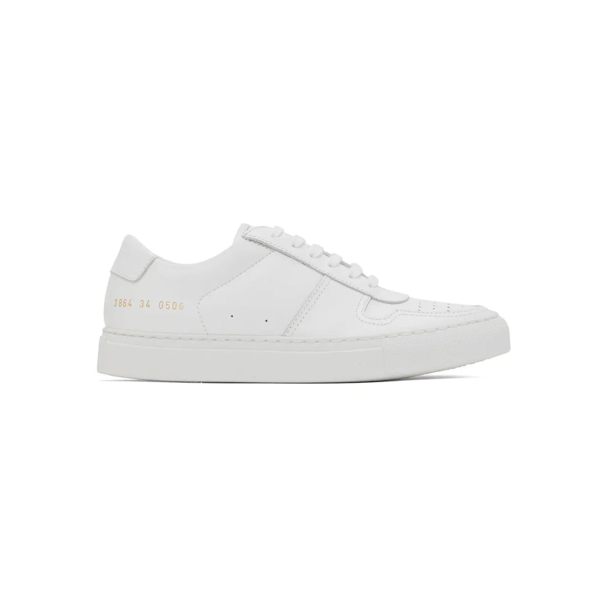 Common Projects White BBall Low Sneakers (3864)