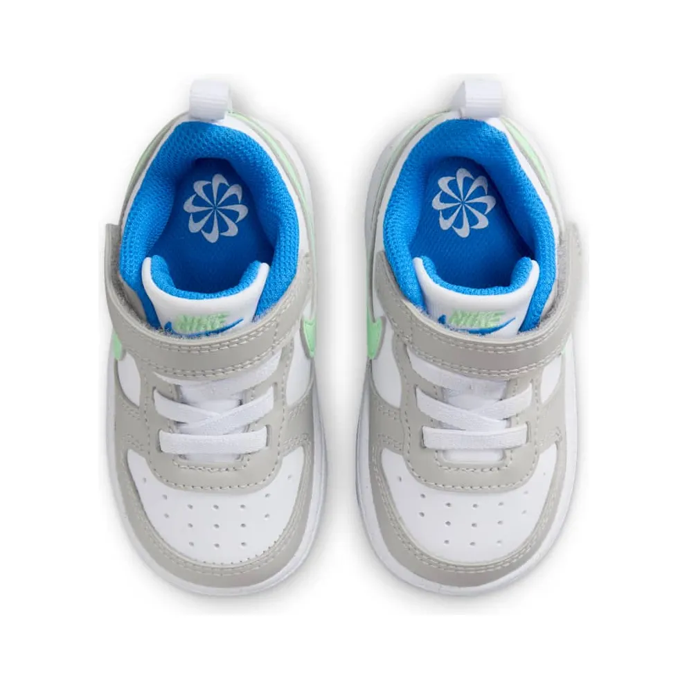 Nike Court Borough Low Recraft Light Iron Ore White Photo Blue Vapor Green (DV5458-005)