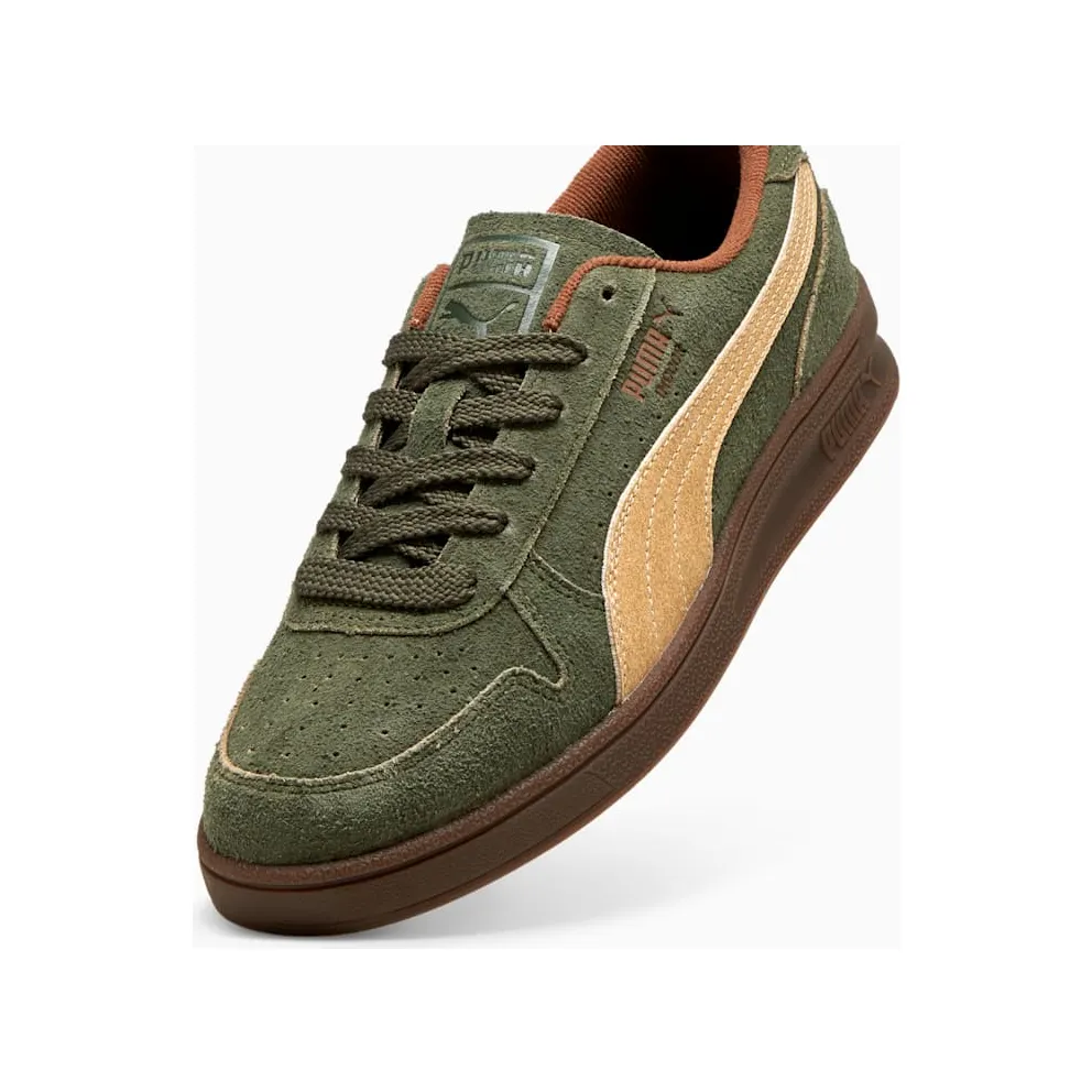 Puma Indoor R Suede Dark Olive Haute Coffee (398531-01)