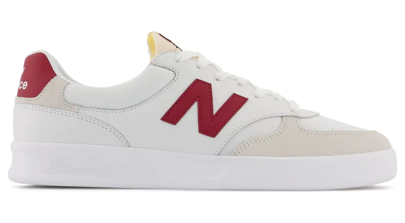 New Balance Unisex CT300V3 – Weiß/Rot, Weiß/Rot (CT300WR3)