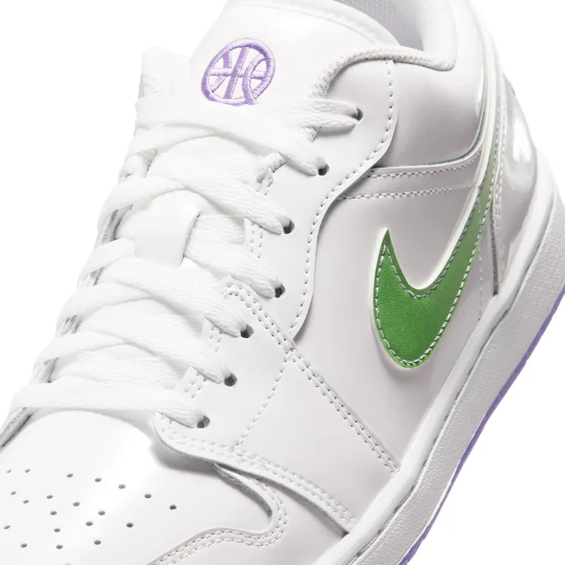 Air Jordan 1 White/Key Lime/Action Grape (IR2367-100)