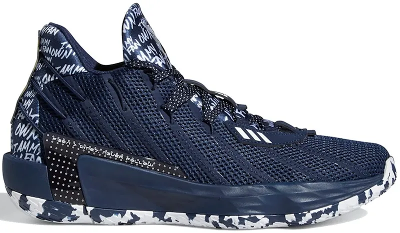 adidas Dame 7 I Am My Own Fan Collegiate Navy (FY0162/FY2799)