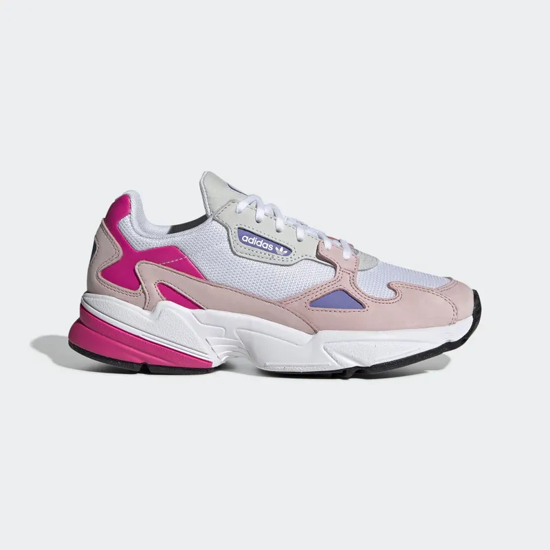 adidas Falcon Cloud White Light Pink (W) Cloud White/Light Pink/Joy Purple (EG2858)