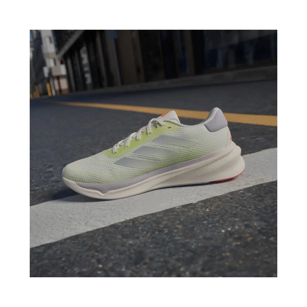 adidas Supernova Stride Off White Silver Metallic Pulse Lime (IE8181)