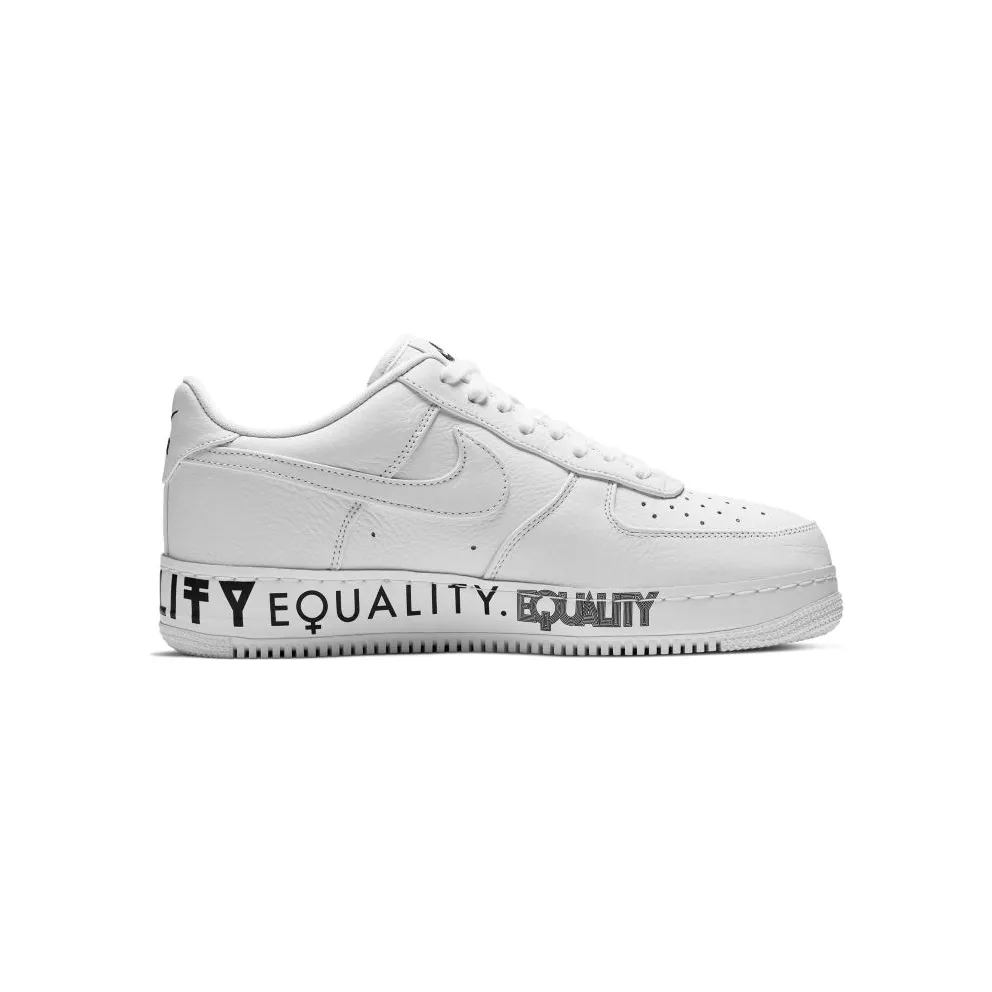 Nike Air Force 1 Low Equality White/White-Black-White (AQ2118-100)