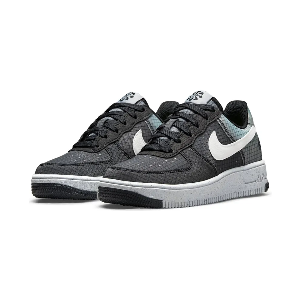 Nike Air Force 1 Crater Older Kids’ Black 50% Sustainable Materials (DC9326-001)