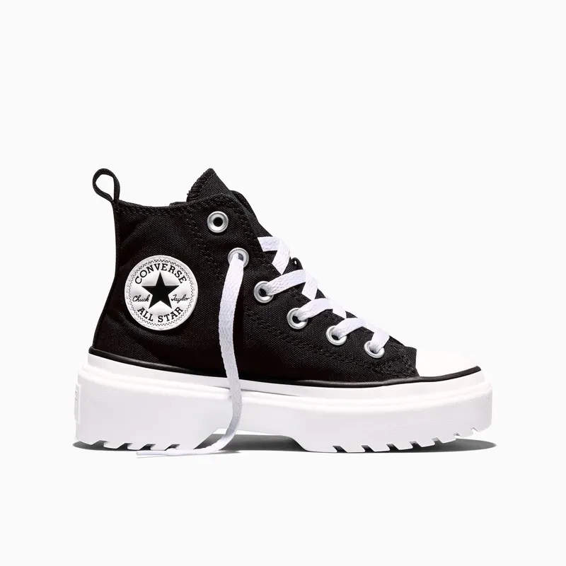 Converse Chuck Taylor All Star Lugged Lift Platform Canvas Black/Black/White (A03846C)
