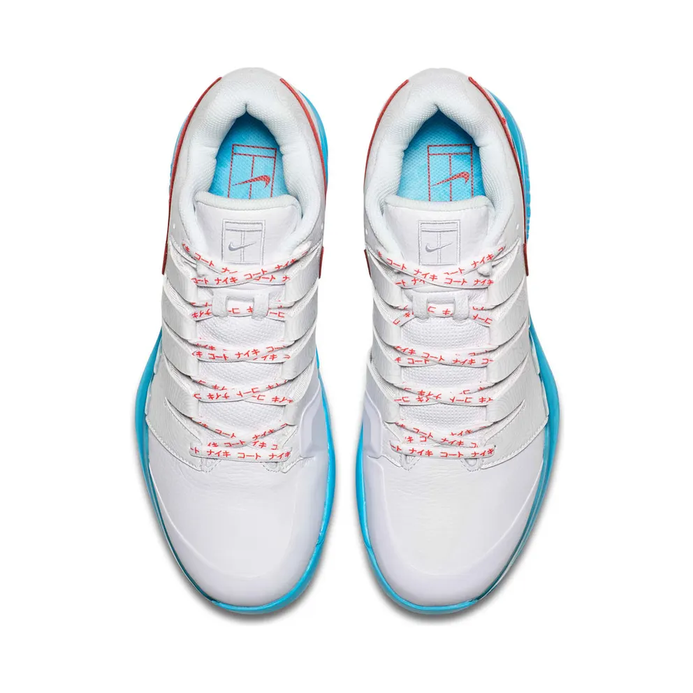 Nike Air Zoom Vapor X Nishikori White/University Red-Light Current Blue (BQ5138-164)