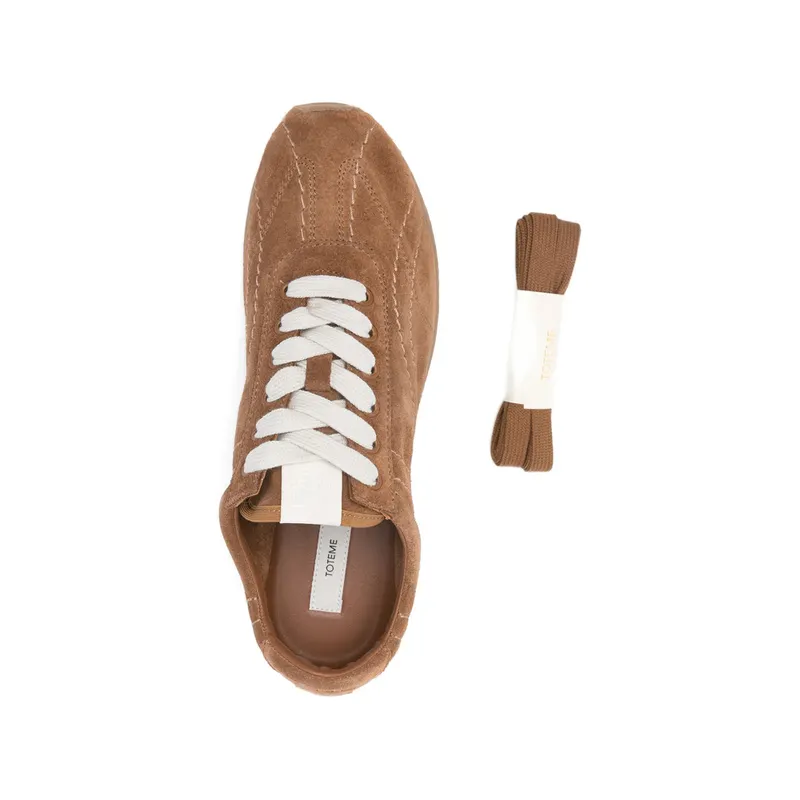 Toteme Flex Suede “Brown” (262-WAS0324 LE0027-362 COPPE)
