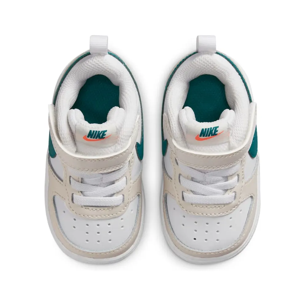Nike Court Borough Low 2 TD ‘Phantom’ “Phantom / White / Total Orange / Bright Spruce” (BQ5453-017)