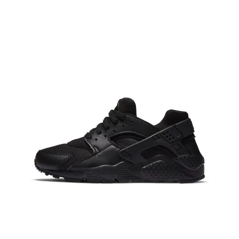 Nike Air Huarache Run Triple Black 2019 (GS) Black/Black-Black (654275-016)