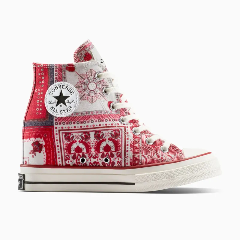 Converse Chuck 70 Internal Wedge Hi Isabel Marant Vanilla Ice Red (A14802C)