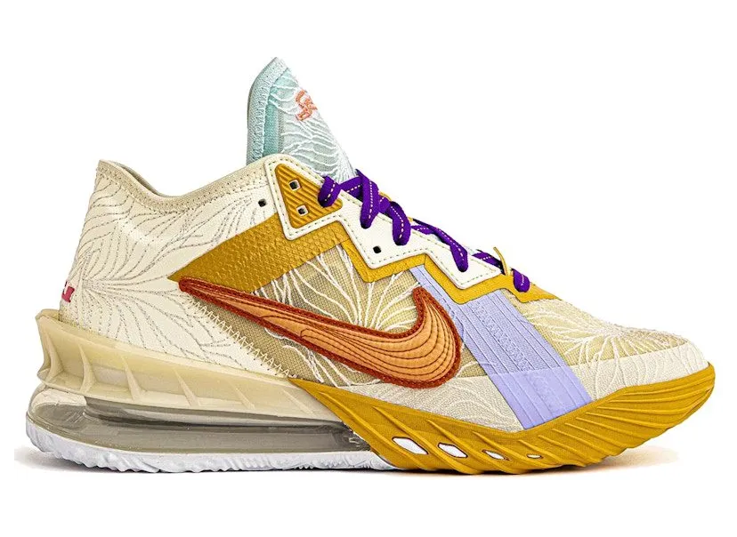 Nike LeBron 18 Low Mimi Plange Scarred Perfection (DR6114-100)