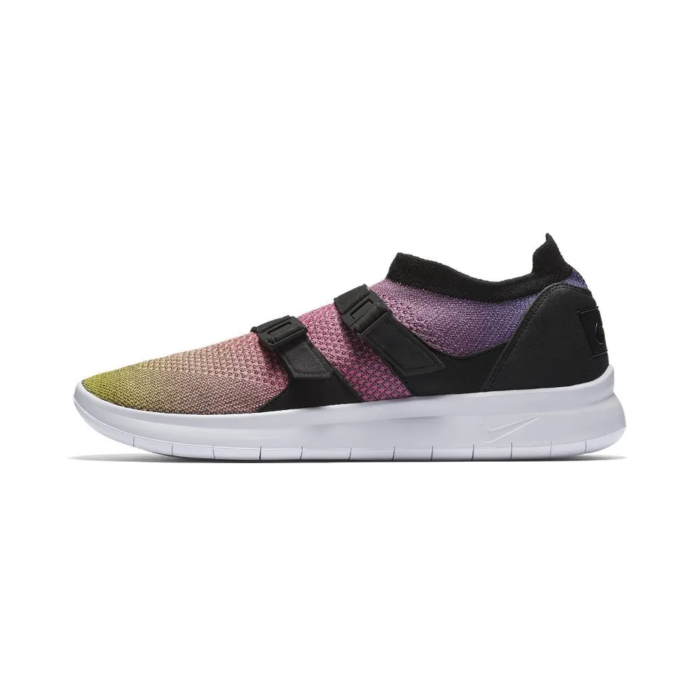 Nike Air Sock Racer Ultra Flyknit Rainbow Yellow Strike/Racer Pink-Black-White (898021-700)