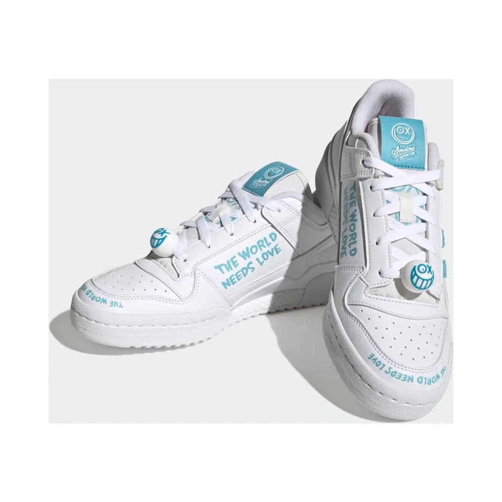 Adidas Forum Low Classic x André Saraiva Cloud White / Cloud White / Cloud White (FZ6353)