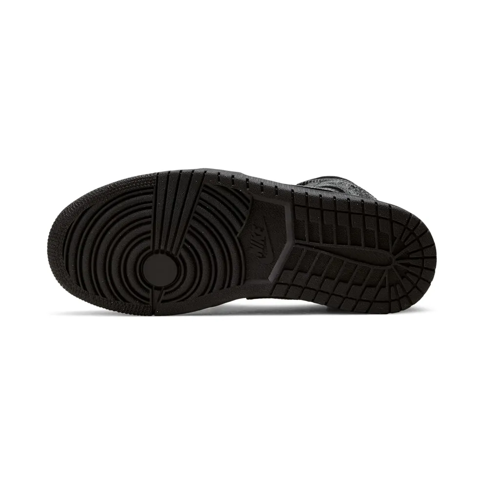 Nike Jordan 1 Mid Black Snakeskin (W) Black/White/Black (BQ6472-010)